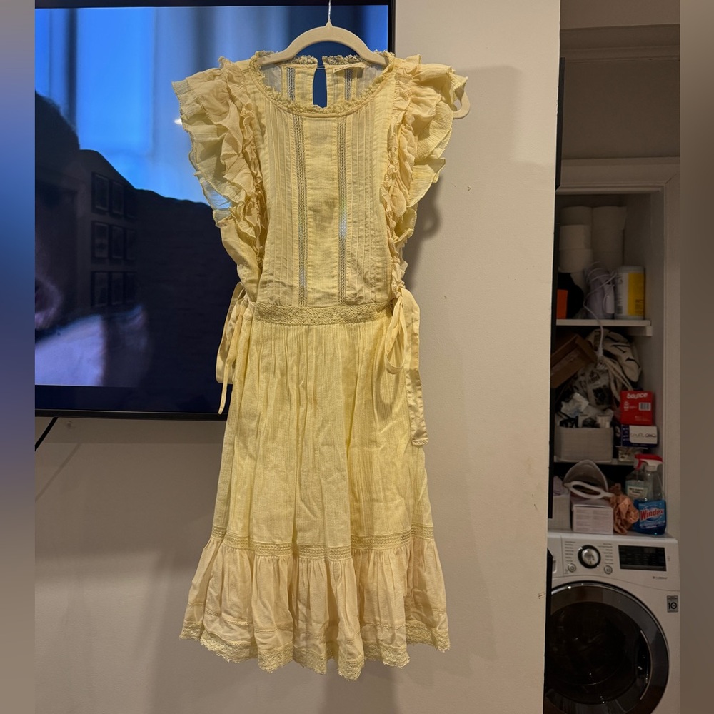 Ulla Johnson Butter Yellow Dress